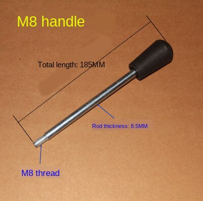 Bænkbor tilbehør håndtag fræsehåndtag trykhåndtag  m10 m12 m8 værktøjshåndtag til værktøjsværktøj: 1