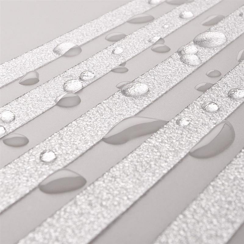 Tiras antideslizantes de 24 uds, pegatinas de ducha transparentes de seguridad para baño, antipegatinas para bañeras, duchas, escaleras (2cm X 20cm)