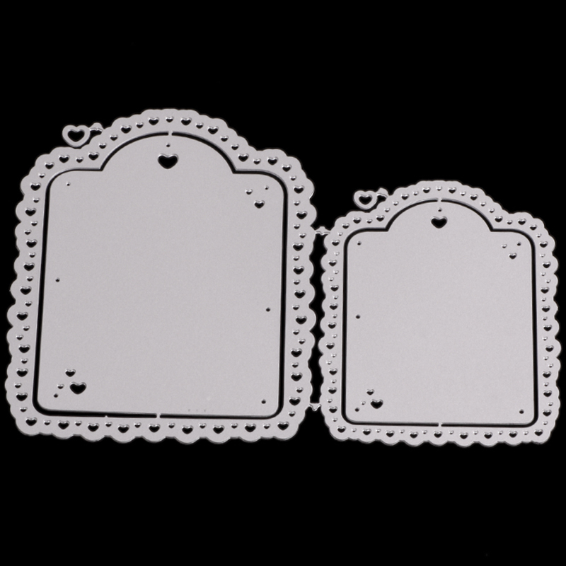 Molde para recortar tarjetas de felicitación Diy