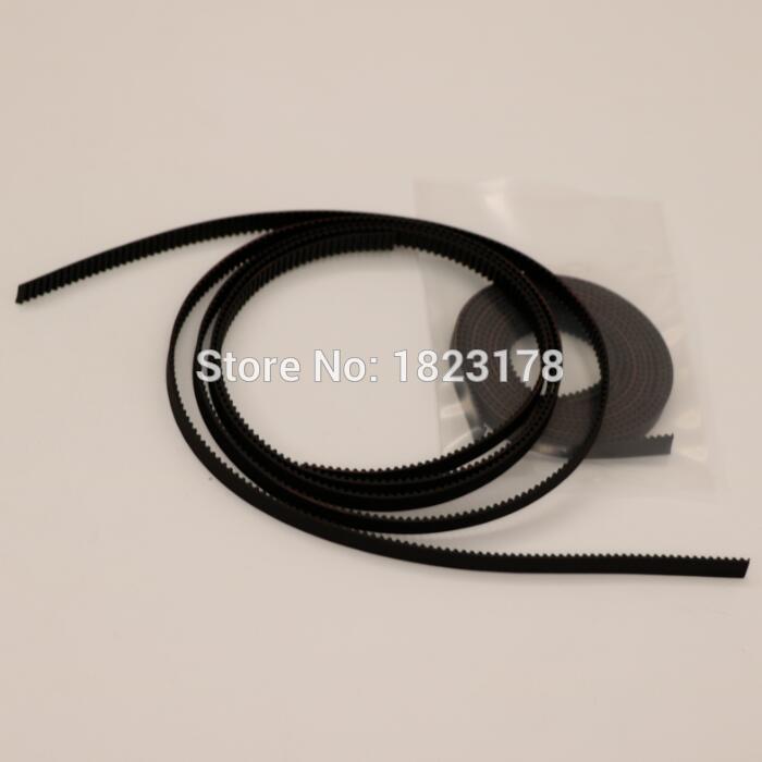 5meters/lot GT2 3MM timing belt width 3mm Rubber 2GT-3mm small backlash GT2 Open Belt For 3D print