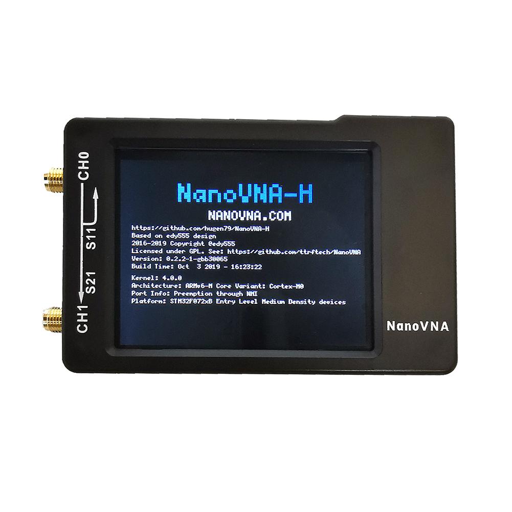Nano VNA-H 50KHz-900MHz Vector Network MF HF VHF UHF Digital Antenna Analyzer Digital Shortwave Antenna Meter Tester: Default Title