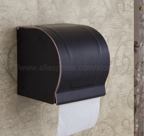 Oil Rubbed Bronze Finish Toilet Paper Holder waterproof Roll Holder,Bathroom tissue box zba302