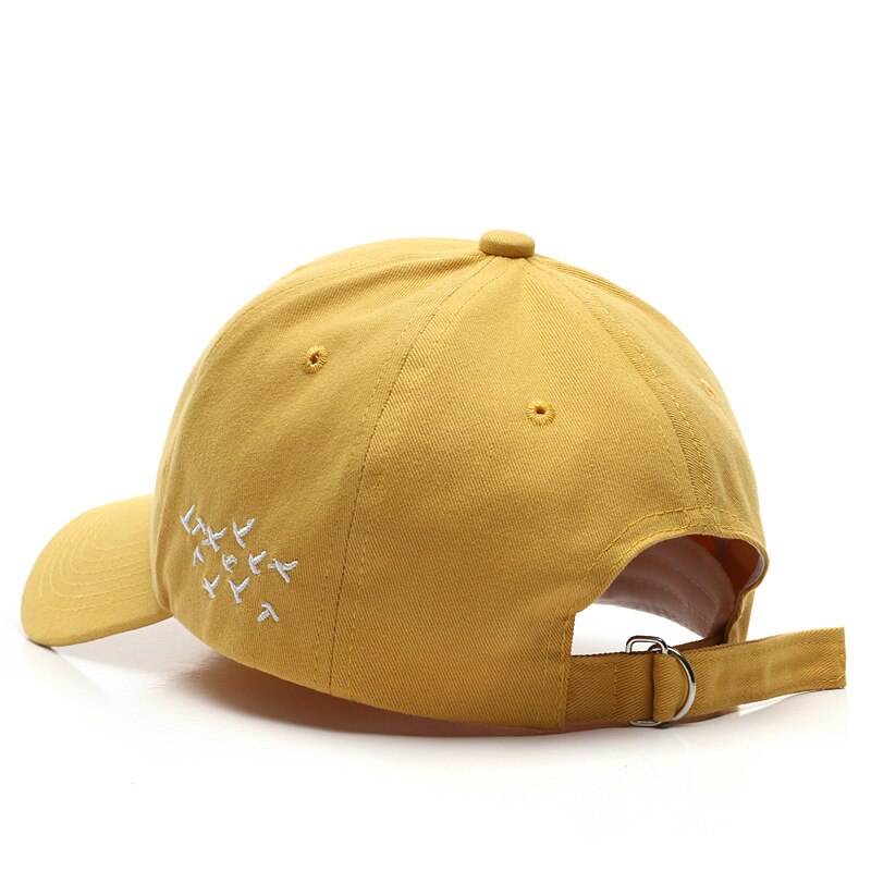 Boné de beisebol de moda de sleckton para homem e mulher algodão snapback chapéu casual boné de pico unisex esporte ao ar livre gorras ajustáveis: YELLOW