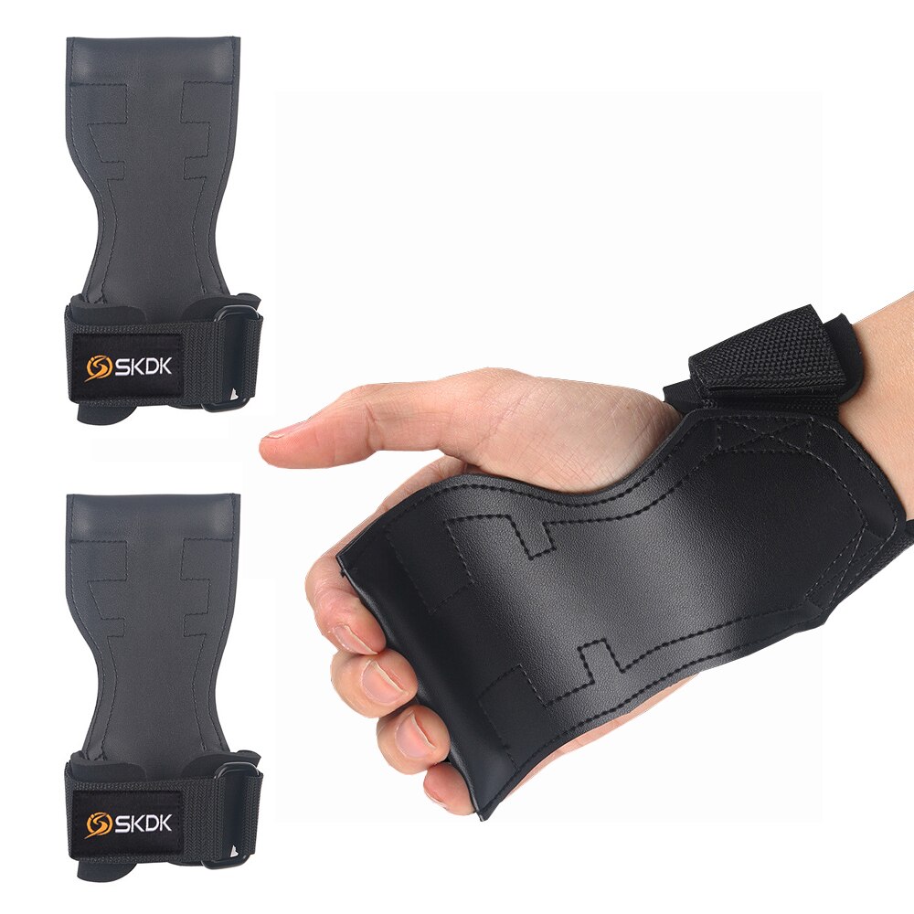 Fitness Weight Lifting Hooks Grip Heavy Duty Lifting Wrist Support Straps Gloves Gym Home Deadlifts Power Bench Press Workout