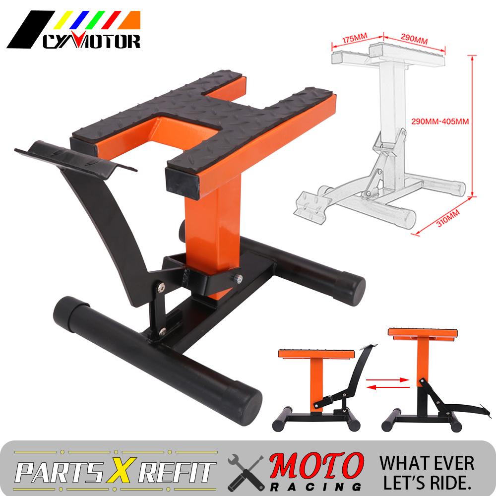 Universal Motocross Motorcycle Repair Bench Stool Maintenance Starting Car Parking Rack