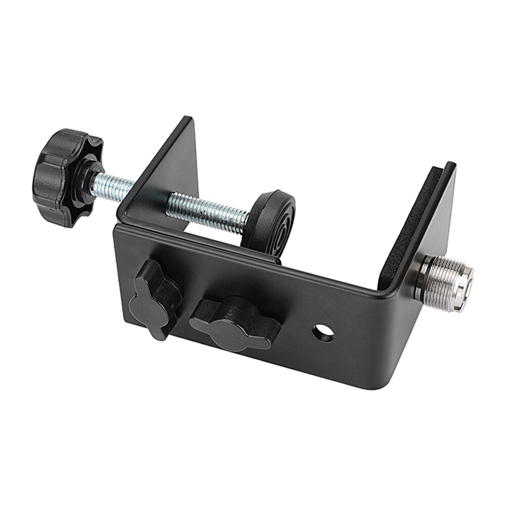 CAMVATE Adjustable C Clamp Lock-grip Fixture With 5/8"-27 Male To 1/4"-20 Female Microphone Screw For Microphone Supporting