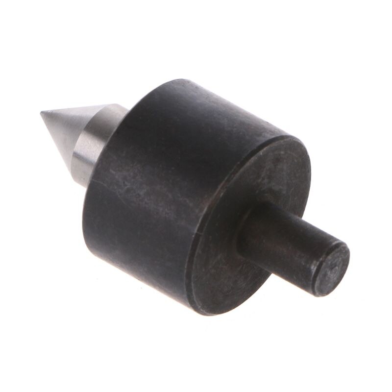 1pc live center head för svarvmaskin roterande center 6mm shank diy tillbehör för mini svarv