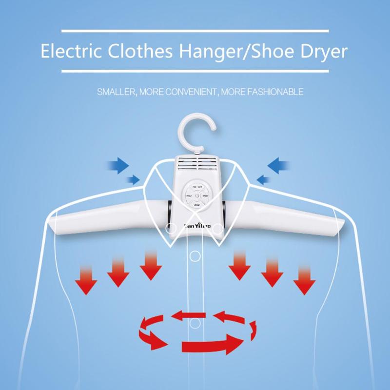 240V cintres pliables Timing Smart cintre sèche-linge pour vêtements chaussures séchage rapide blanchisserie sèche-linge Rack pour voyage