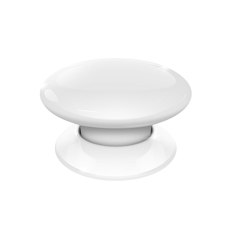 FIBARO The Button FGPB-101-1-8, Six Pre-Programmed Scenes, 8 Colors, Zwave Smart Home: White EU