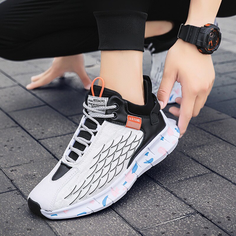 Baskets confortables à plateforme pour hommes, chaussures de marche, pour Gym et loisirs, modèle chaussures pour homme, Zapatillas Hombre, modèle directe