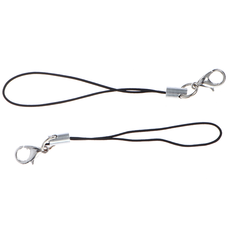 10x porte-clé lanière pour clé USB courroie courroie noire