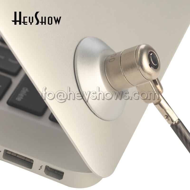 Steel Wire Laptop Key Lock Computer Anti Theft Chain Cable Protections Notebook Security Rope 200 MM Cord Long 5 MM Diameter