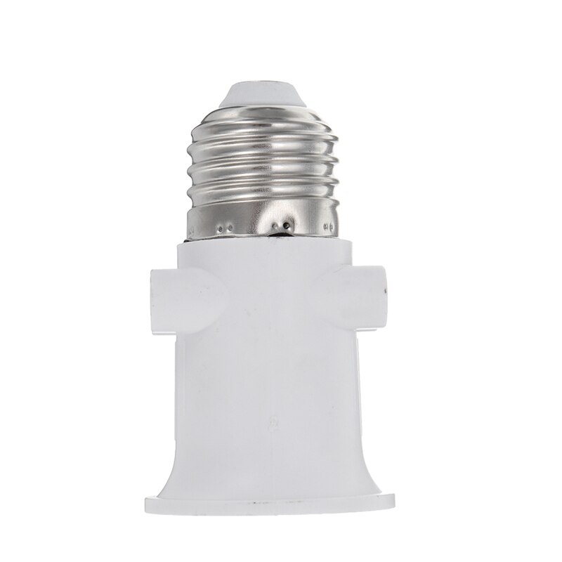 AC100-240V 4A E27 ABS EU LED Bulb Adapter Lamp Holder Base Plug Connector Accessories Screw Light Socket Conversion for Lights
