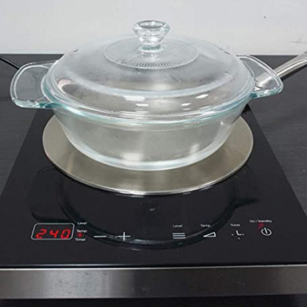 Rvs Inductie Fornuis Warmtewisselaar Plaat Adapter Diffuser Converter