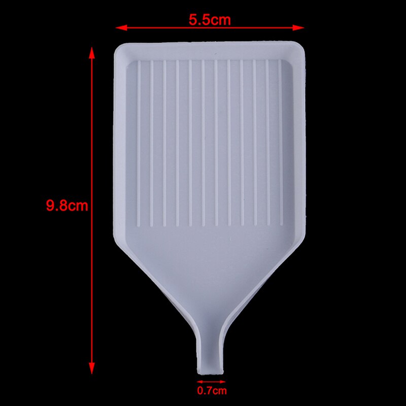 10pcs/set DIY Diamond Tray Drill Plate Painting Accessories Square Shape Diamond Painting Cross Stitch Embroidery Plastic Tools