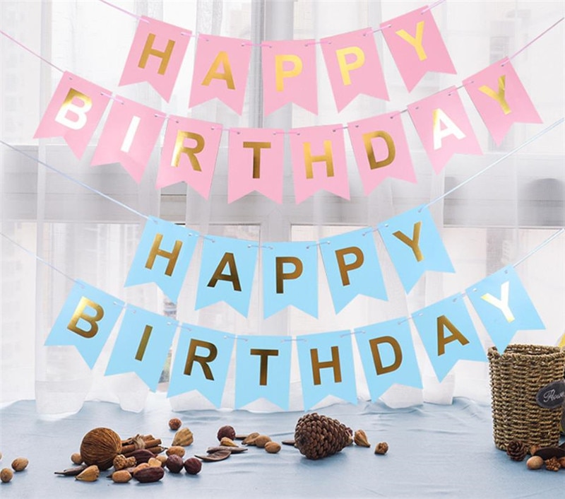 Tegneseriehat baby shower fødselsdagsballon tillykke med fødselsdagen banner fødselsdagsfest dekoration tegneseriehat