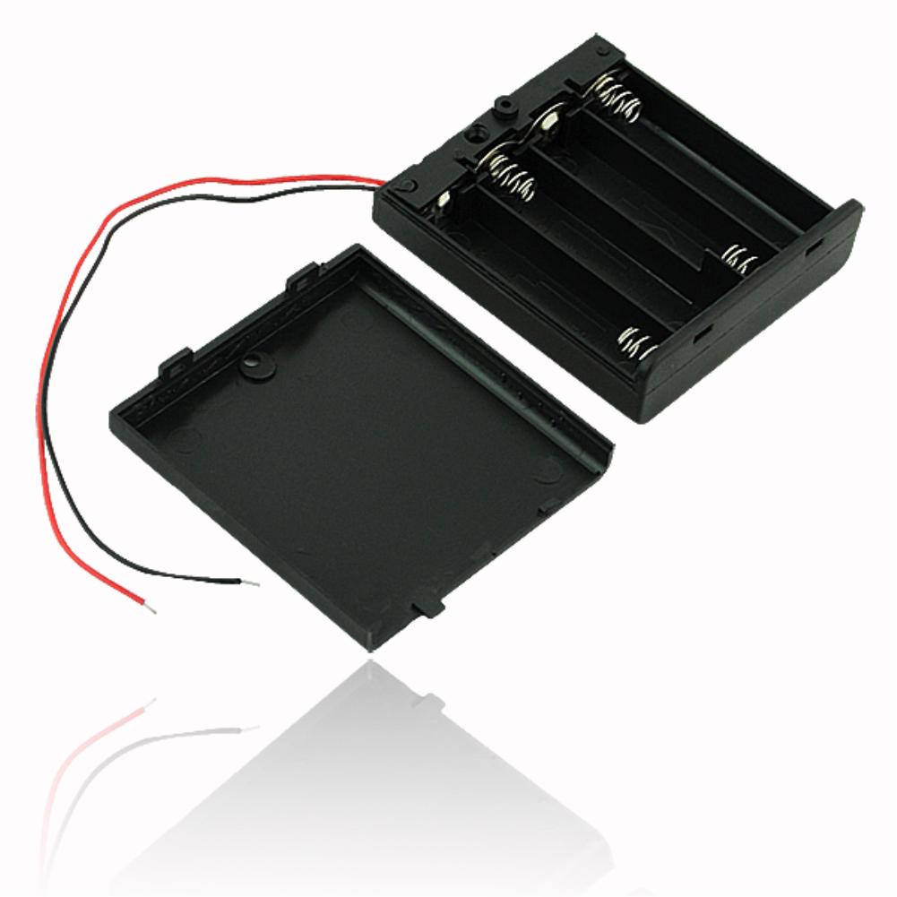 6 Stile --- 4 AA,3 AA, 2 AA, 2A Batterie Halfter fallen Kasten Mit an aus Schalter Schwarz externa para celular 4 AAA,3 AAA,2 AAA bateria: 4X AA