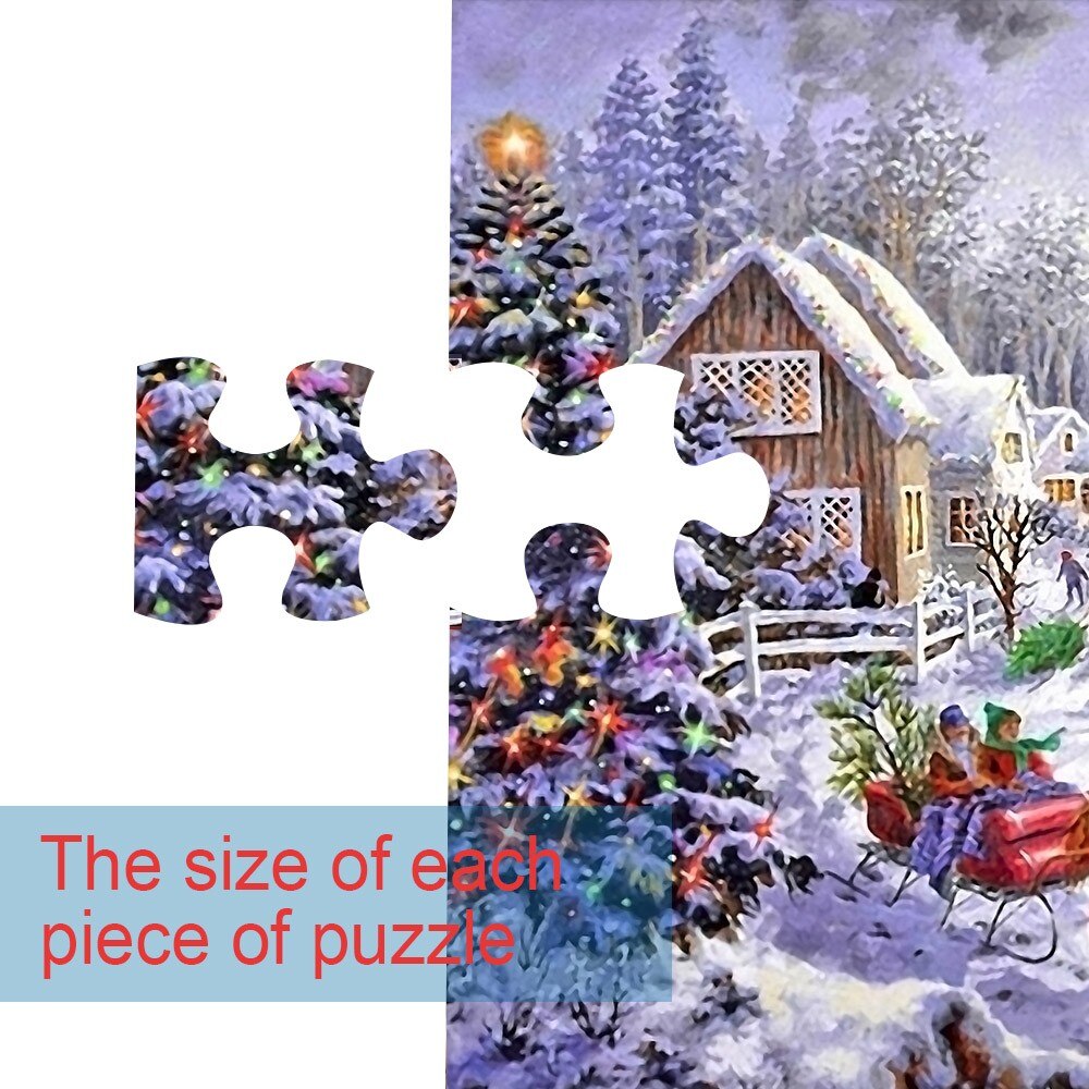 1000 Stuks Puzzel Kinderen Speelgoed Puzzel Patroon Speelgoed Kerst Halloween Puzzels Kind Early Educatief Speelgoed