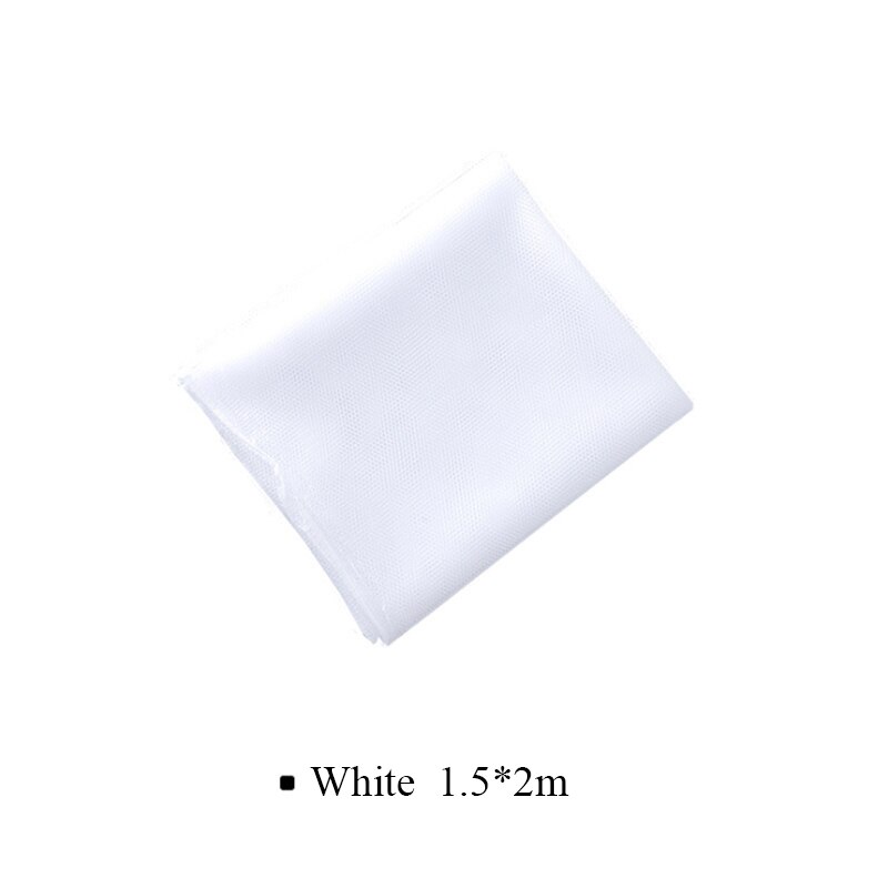 Window Mesh Mosquito Window Net Mesh Black & White Fly Curtains Net Curtain Protector Room DIY Self-adhesive: White  1.5 x 2 m
