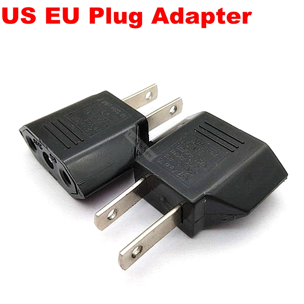 1 stks Europese US EU Plug Adapter Amerikaans Japan China VS Naar EU Euro Travel Power Adapter Plug Outlet Converter Socket