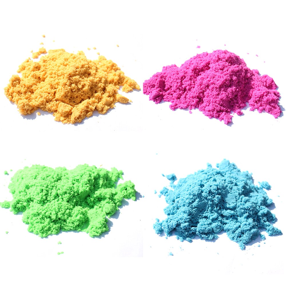 300g/Bag Slime Sand Clay Magic Toys Super Colored Dynamic Sand Indoor Arena Play Sand Clay Kids Toys for Children