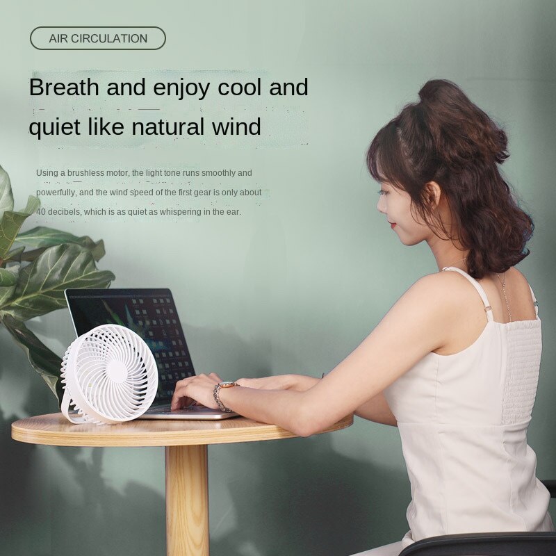 Mini Compact Multifunctional Ceiling Fan USB Portable Desktop Charging Small Fan Ceiling Fan With Led Light And Control