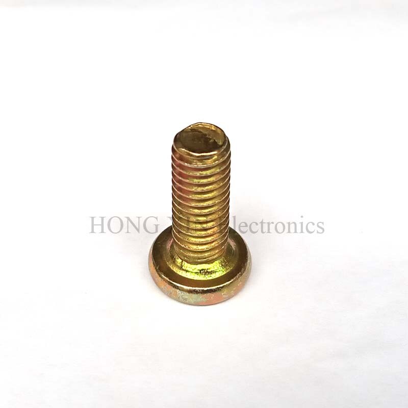 Furniture Barrel Screws Zinc Plated Metric Threaded Flat Hex Drive Socket Cap Bolt Nuts M6*15