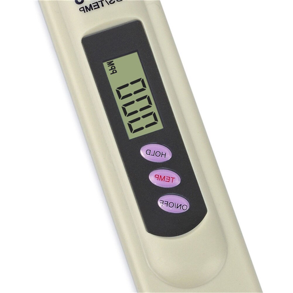 Medidor de pureza para água TDS-3, acessórios de purificador de água, caneta de filtro de teste