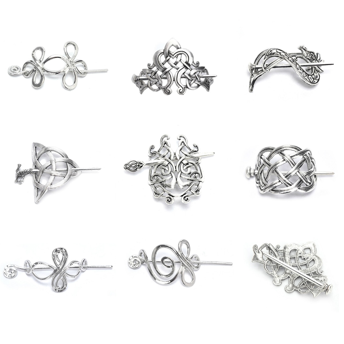 1 stuk haarspelden voor vrouwen viking celtic knoopwerk haarspeld haarsieraden voor vrouwen cetilcs haarsieraden