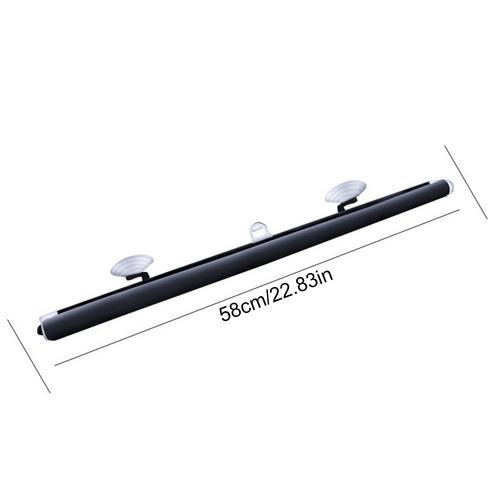 Pare-soleil rétractable pour voiture, pare-soleil, pare-brise, pare-soleil avant, pare-soleil arrière, rideau pliable: 58x125cm