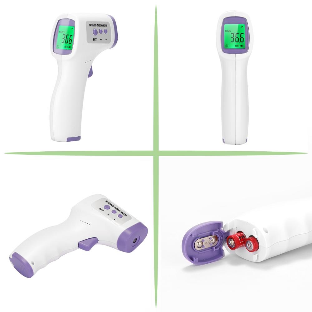 Digital Ear Thermometric Instrument Non-contact Type Infrared Electronic Thermometer Object-temperature Measuring