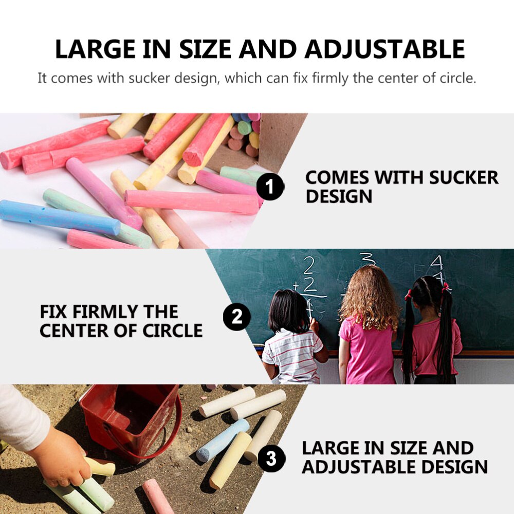 1pc Teaching Tool Compass Draw Tool Compass Mathematics Teaching Aid