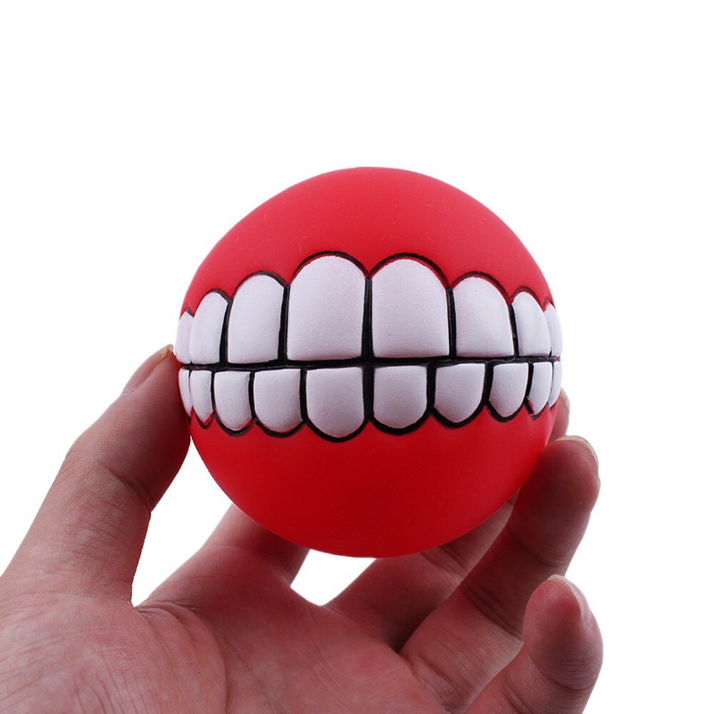 Geluid Bal Hond Puppy Piepende Speelgoed Piepend Ball Funny Toys Ontwijken Lijm Bal Tanden Jouet Chien Honden Speelgoed