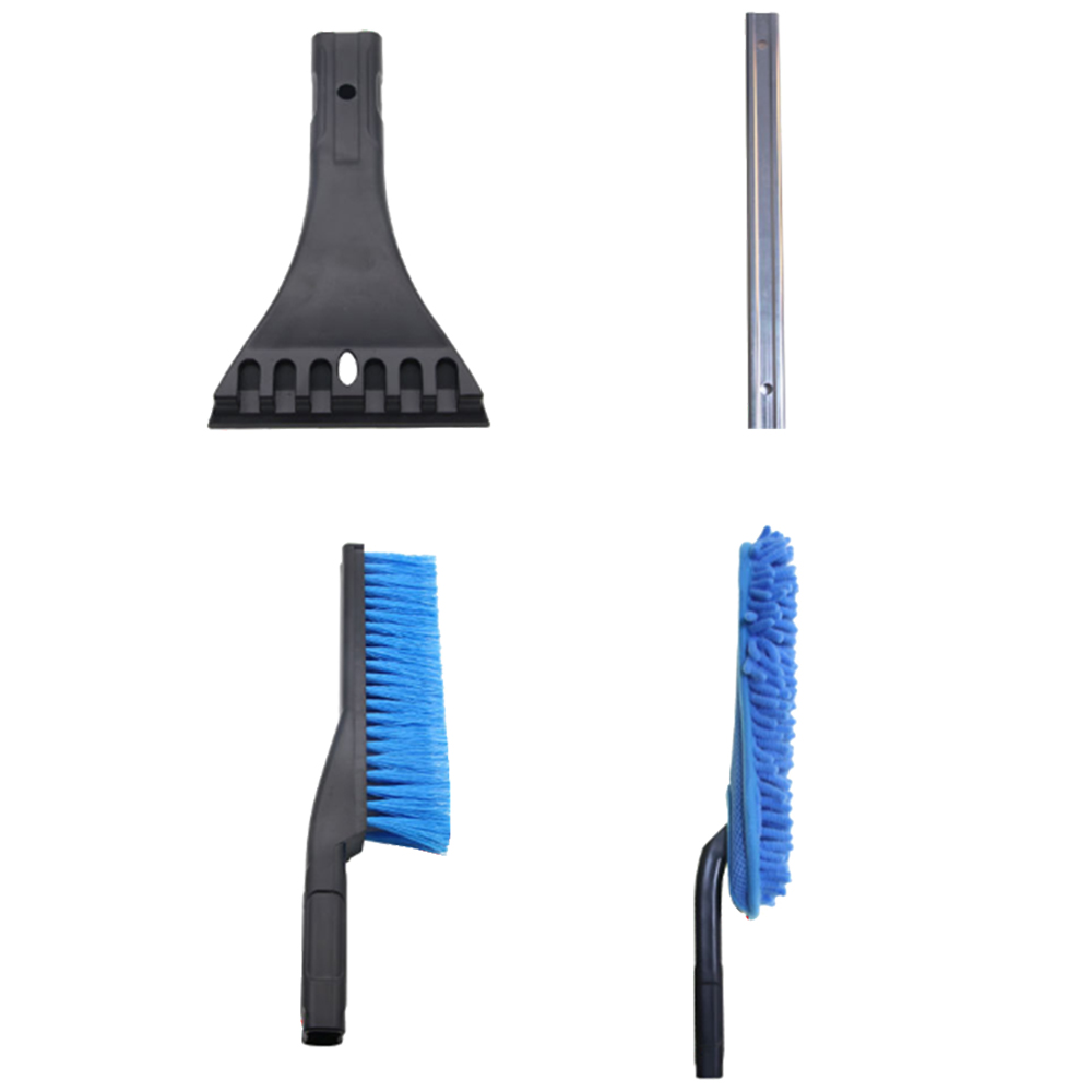 3 in 1 Car Snow Removal Tool Kit Multi-Function Detachable Snow Shovel Snow Brush Ice Scraper for Car Windshield Ice Frost Snow