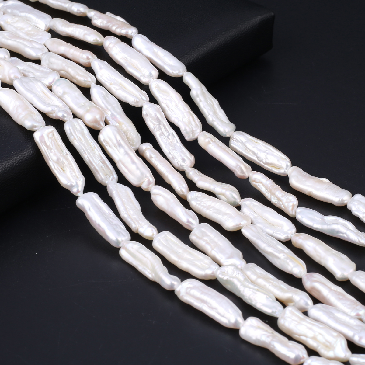 Natuurlijke Zoetwater Parel Kralen Kralen Witte Onregelmatige Ronde Vierkante Losse Spacer Kralen Voor Sieraden Maken Diy Kettingen