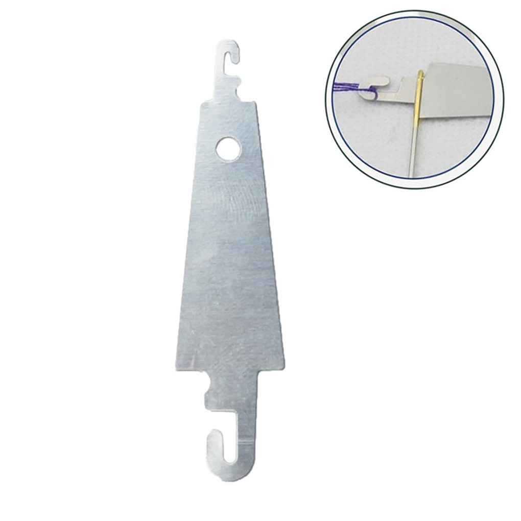 30pcs Cross-stitch Needles Embroidery Large Eye Sewing Needles Hand Sewing Tool with Threader