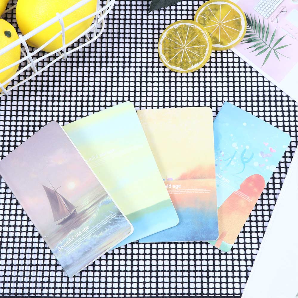 2PCS Korean Stationery Beautiful Wind 80k Car Line Small Book Small Notebook Office School Supplies