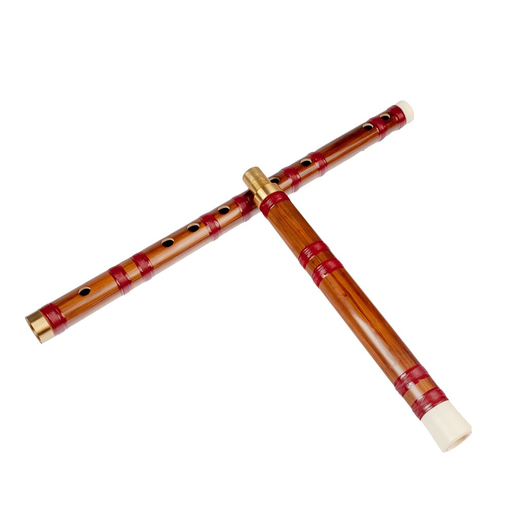Handmade Traditional Bamboo Flute Chinese Dizi Musical Woodwind Instrument In D Tone