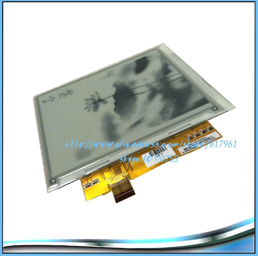 100% Original display LCD de tela para Texet TB-416 OPM060A1 E-tinta Ebook reader frete grátis