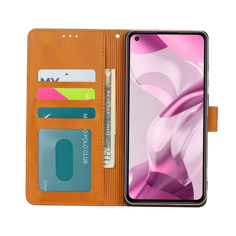 Portemonnee Boek Case Voor Xiaomi 11 Lite 5G Ne Cover Leather Card Stand Phone Protector Shell Etui Voor Xiaomi 11 Lite Ne Flip Cases