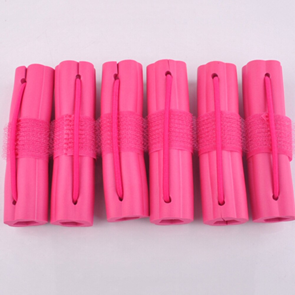 6 stuks magische schuimspons haarkrultang diy golvend haar reis thuisgebruik zachte haarkrultang rollers stylingtools: Default Title
