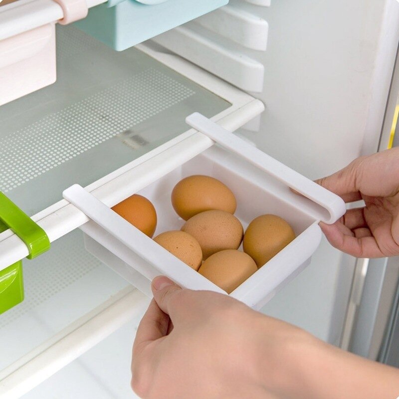 Kitchen refrigerator storage box storage rack refrigerator freezer pantry organizer kitchen supplies storage rack