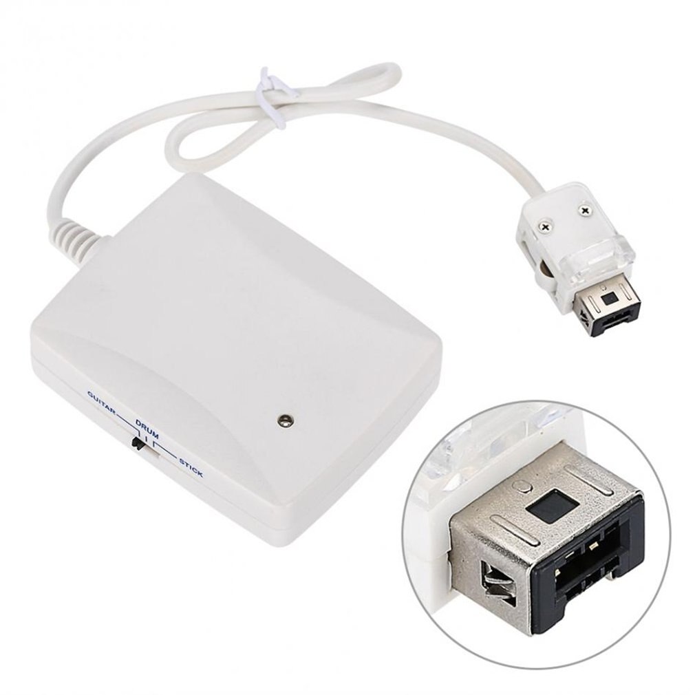 for Ruitroliker Game Controller Converter Adapter Cable for PS2 to for Wii Port Gamepad connectors