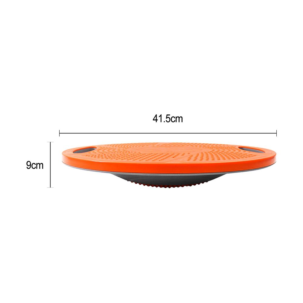 Wobble Balance Board Balance Stability Trainer Skid-proof 360 Degree Rotation For Exercise Basic Standing Posture 1pcs 41.5CM: Default Title