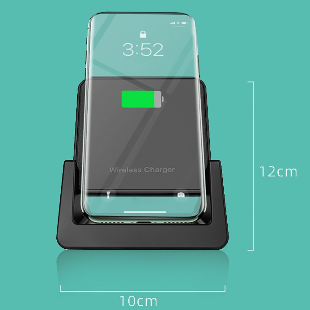 Bezprzewodowa ładowarka robić telefonu komórkowego pionowa podstawka strąk telefon komórkowy szybka 15W nadaje się robić jabłko Huawei Samsung elektroniczny kieszonkowe dzieci