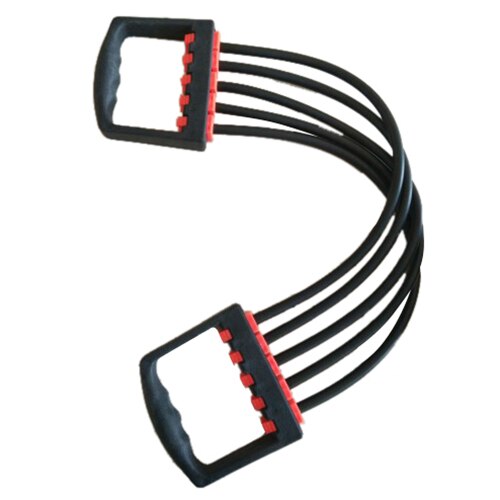 Gimnasio ajustable 5-Primavera de goma expansor de pecho sacar Camilla entrenamiento muscular (expansor pecho)