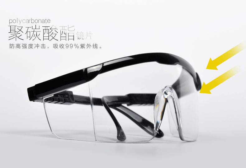 Lab Goggles anti-shock stofdicht bril rijden reizen veiligheid bescherming goggle bril