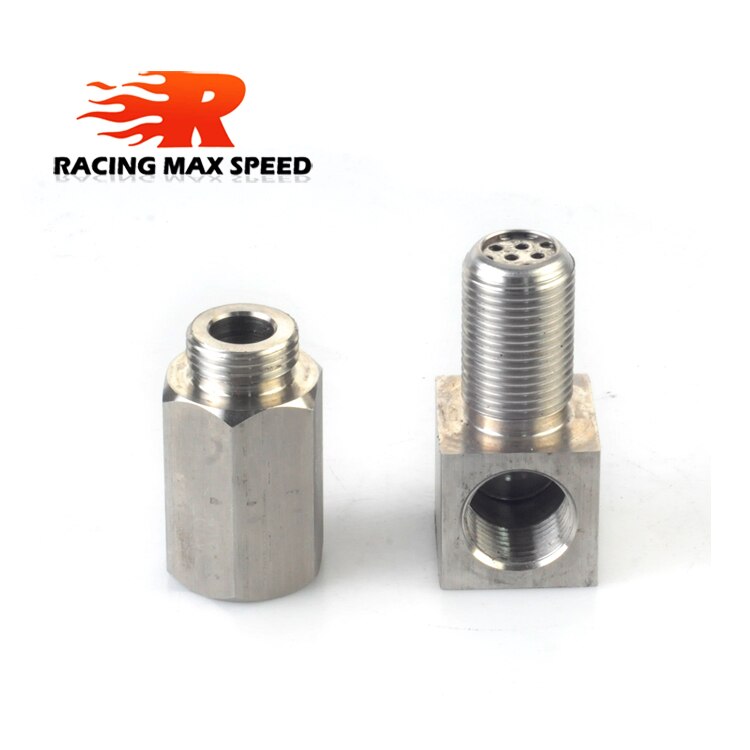 Oxygen O2 Sensor Adaptor 90 Degree Engine Check Light Removal Fix Cat Converter OSA-01