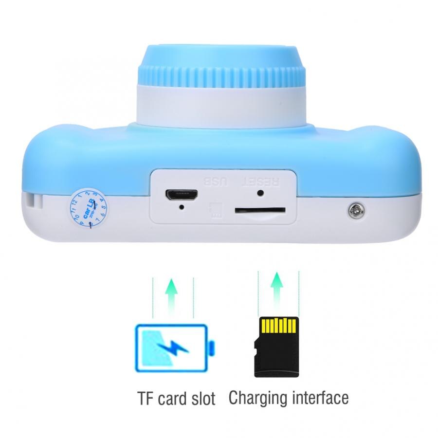 Video Camera 2.8 Inch Blue Touch Control Screen 720P Hd Kinderen Camera Festivals Ondersteuning 32G Geheugenkaart video Kamera