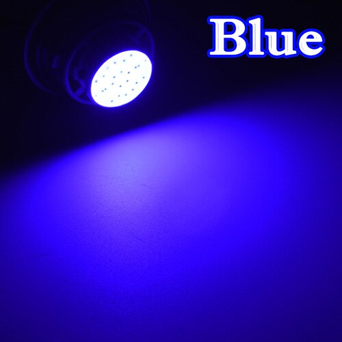 Hippcron Led Lamp 1156 Cob BA15S P21W 12SMD 12V Wit Rood Blauw Gele Vrachtwagen Rv Voertuig Interieur Licht Parking auto Lamp: Blauw